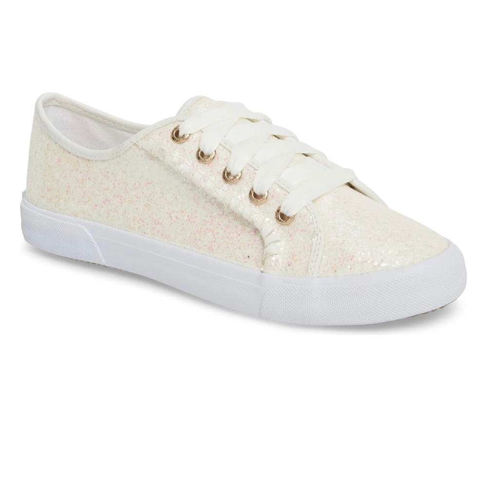 NWT Jack Rogers Carter White Sparkle- Bridal ideas